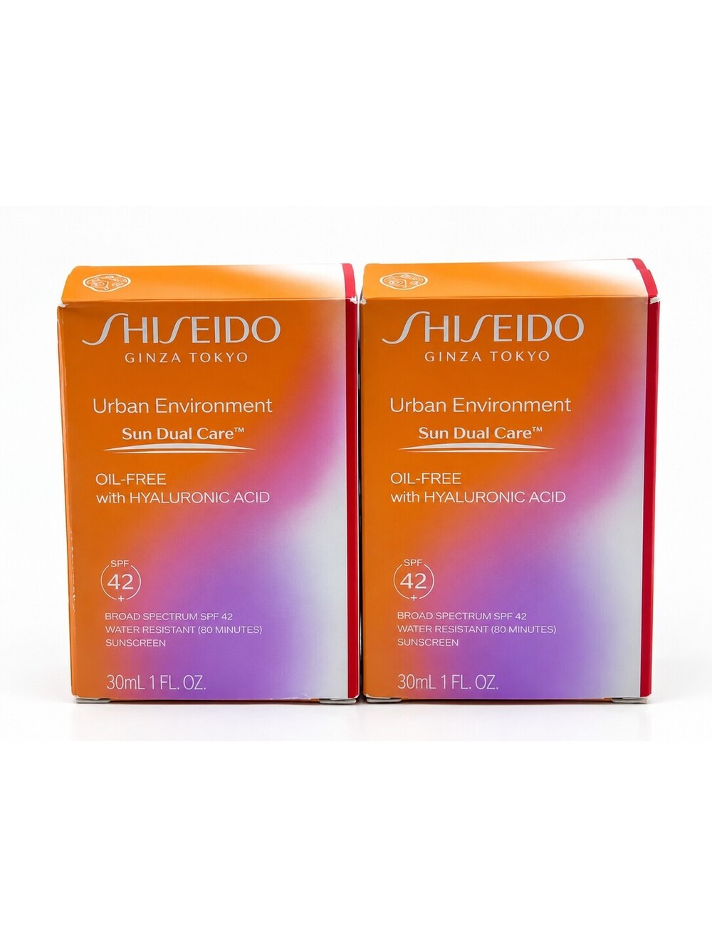 SHISEIDO URBAN ENVIRONMENT SPF 42 1 OZ SUNSCREEN 2-PACK